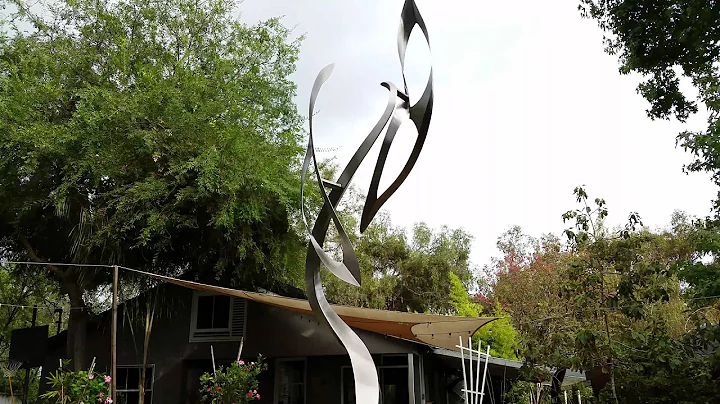 Wind Sculpture 'Barcarolle F Sharp by Eric Peltzer...