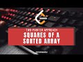 LeetCode 977 | Squares Of A Sorted Array Explained in Python