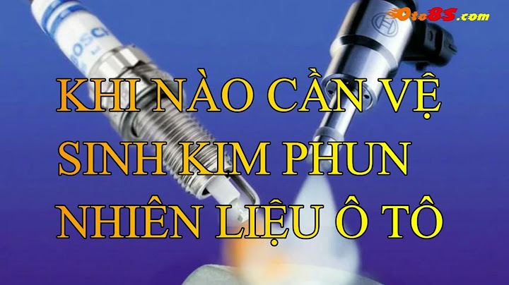 Khi nào cần vệ sinh buồng đốt oto