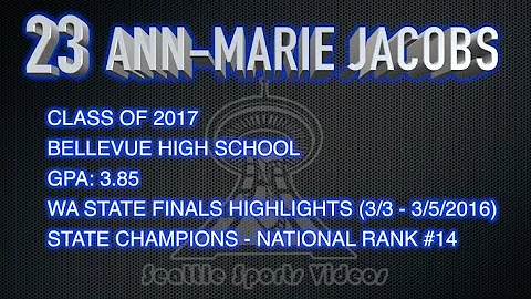 Ann-Marie Jacobs 2016 WA State Finals Highlights