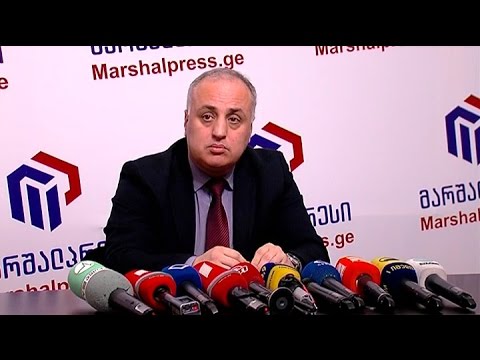 \"ქართული ოცნების\" წევრის დიმიტრი ხუნდაძის პრესკონფერენცია