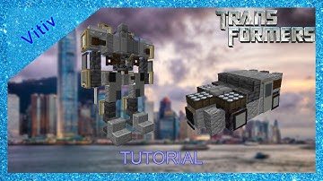 Transformers KSI Enforcer in Minecraft - 1:1 Scale - Tutorial