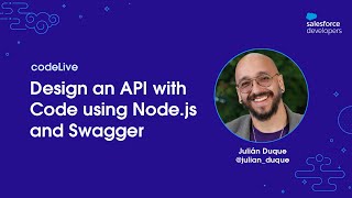 codeLive: Design an API with Code using Node.js and Swagger