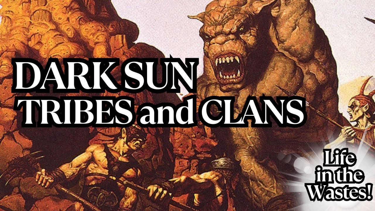 В этом видео объясняется, какие племена в игре Dark Sun являются самыми опасными!
