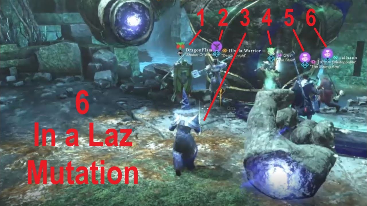 New World Bug 6/5 people in a Laz Mutation