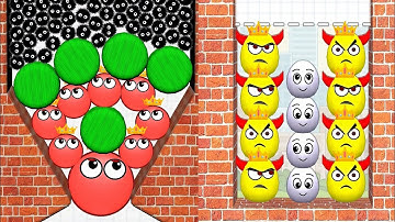 Hide Ball Brain Teaser & Draw To Smash Mix Gameplay MAX LEVEL