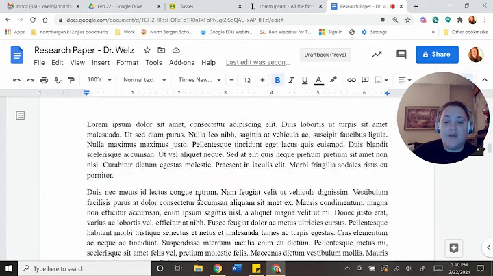 Creating a Table of Contents,  Headings (H1 & H2), Headers, and Page Numbers in Google Docs