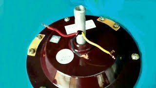 Ceiling fan - how to convert four wire into three wire