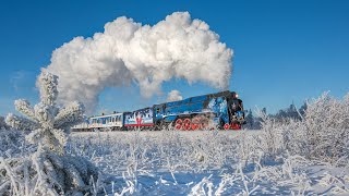 Поезд Деда Мороза развил скорость свыше 160 км/час