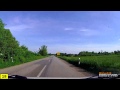 Driving in serbia road 18 vrac  bela crkva timelapse 4x