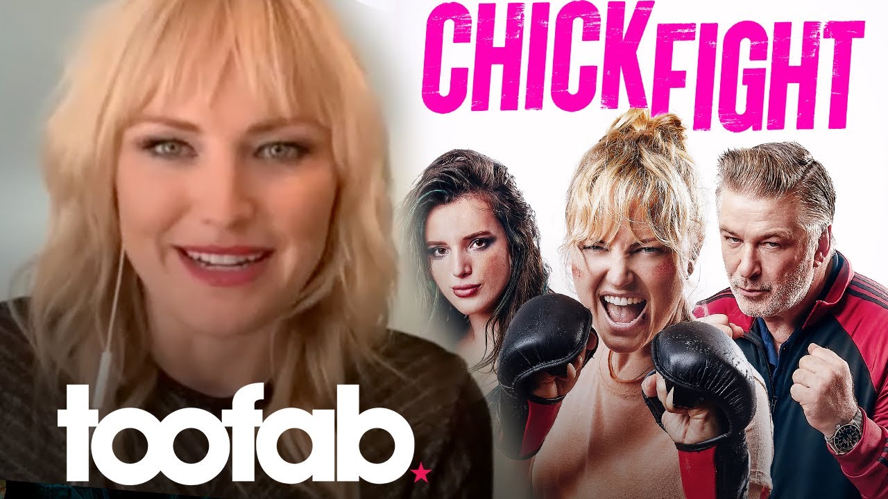 How Malin Akerman Trained for 'Chick Fight' & Who Got Injured! | toofab