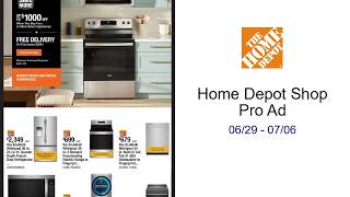 Home Depot Shop Pro Ad 06/29 - 07/06