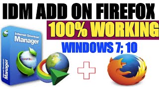 how to add idm extension to mozilla firefox browser manually 2020 new method windows 10 windows 7