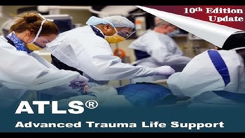 ATLS  COURSE, ADVANCED TRAUMA LIFE SUPPORT COURSE , FULL DVD AND MANUAL