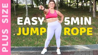 EASY 5 minute Jump Rope Workout with me *Plus Size* by Mayumi TV 7,530 views 2 years ago 20 minutes