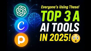 Top 3 AI Tools Everyone Is Using in 2025! 🔥 | Must-Have AI Tools for Creators & Entrepreneurs