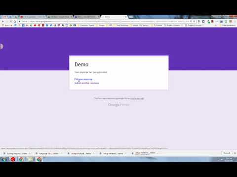 Edit Responses In Google Forms Youtube