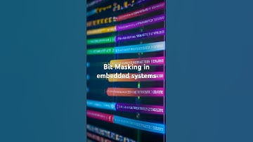 Bit Masking in embedded systems
