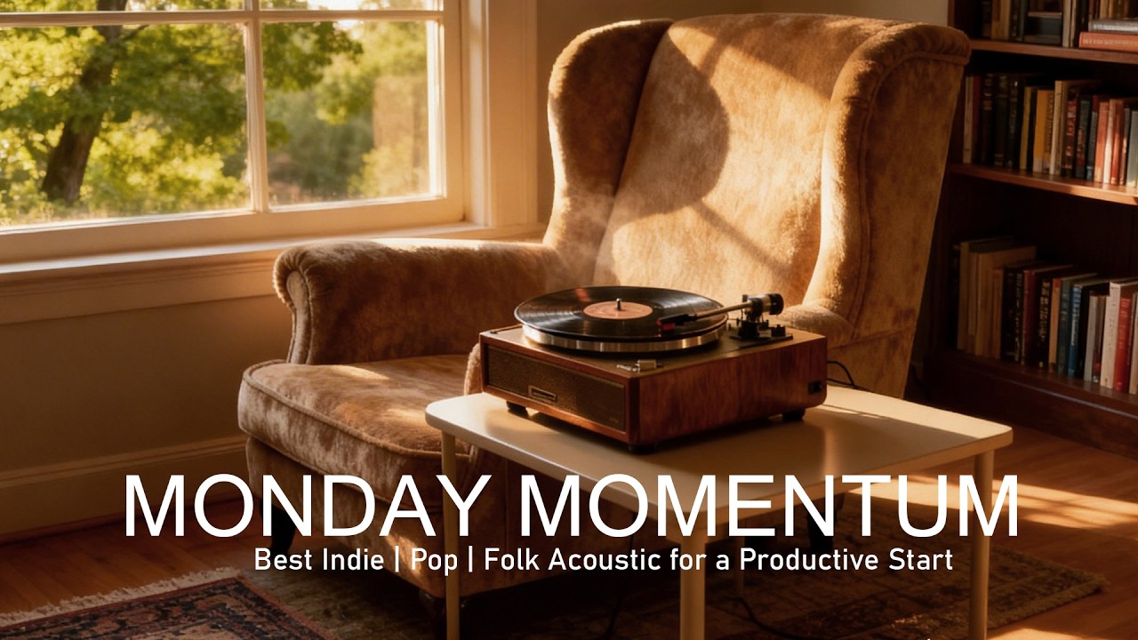 Monday Momentum | Indie/Pop/Folk Acoustic for a Productive Start (Deep Work Mix)