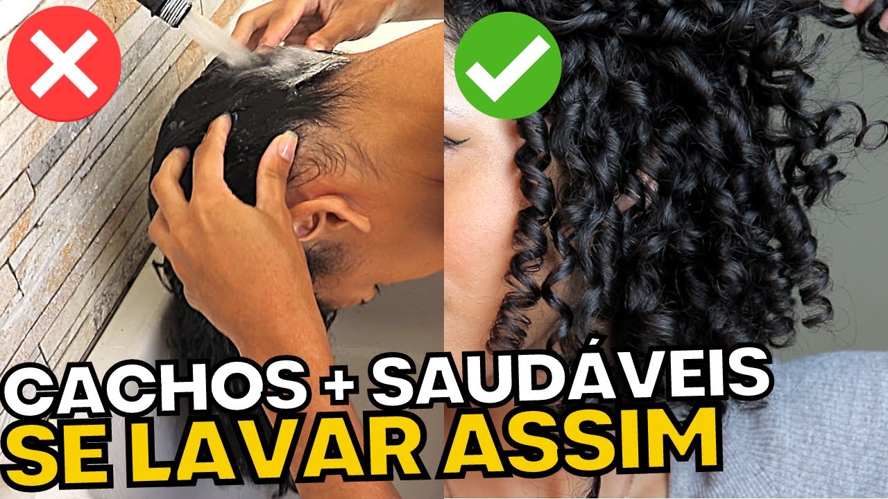 Como lavar o cabelo cacheado corretamente | Manual para cacheadas iniciantes
