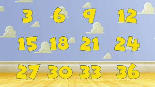 Three Times Table Song (You've Got a Friend In Me from Toy Story)
