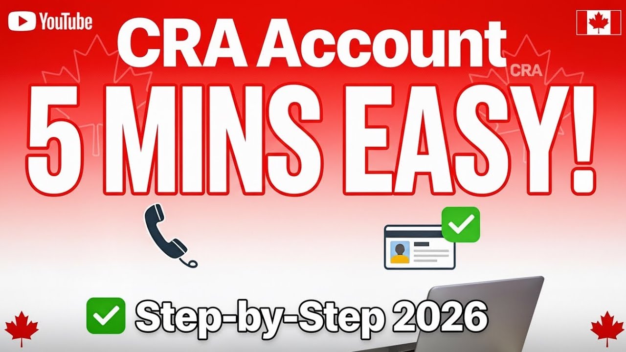 How to Create CRA Account in 5 Minutes! #CRA#canada # ...