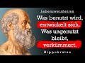 Hippokrates von Kos. Die besten Zitate, Sinn Sprüche Lebensweisheiten und Aphorismen