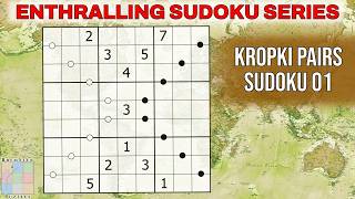 Enthralling Sudoku Series: Kropki Pairs Sudoku 01