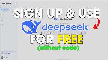 How To Sign Up & Use DeepSeek AI For Free (Without Code)