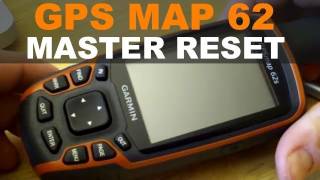 Garmin GPSMAP 62 64 64X - How to Master Reset screenshot 5