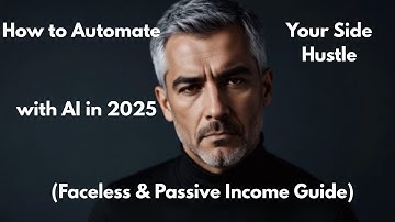 How to Automate Your Side Hustle with AI in 2025 (Faceless & Passive Income Guide)