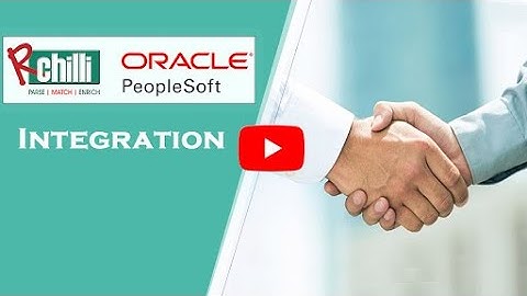 How to Set RChilli Resume Parser as a Vendor in PeopleSoft (HCM 9.2)?