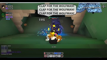 Cube World Alpha Mage Episode 13 Noire gets clapped by the +3 wolfman!