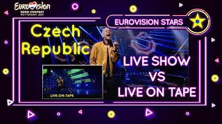 LIVE Show - VS - Live-on-Tape - Eurovision 2021 Czech Republic  - Benny Cristo - omaga