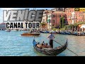 Venice, Italy Canal Tour | 4k | 2023