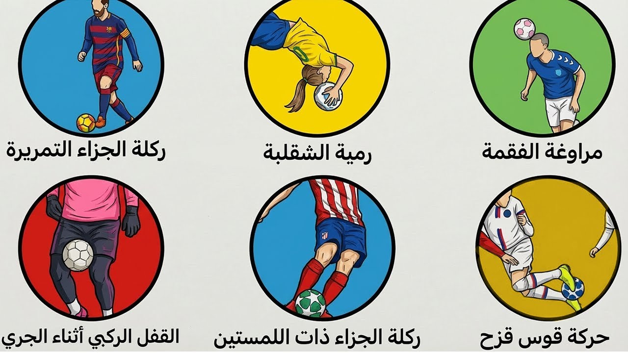 أخطر المهارات في تاريخ كرة القدم… حركات غيّرت القوانين!