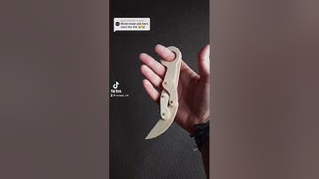 DIY POPSICLE MORPHING KARAMBIT RESULTS