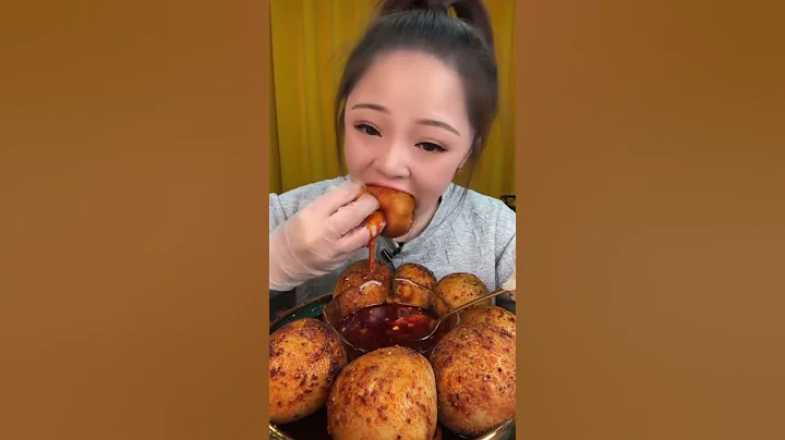 중국 먹방 양뇌 #Chinesefood  #양뇌먹방 #양뇌asmr