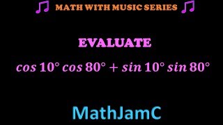 The Sum Or Difference Formula Math With Music Series