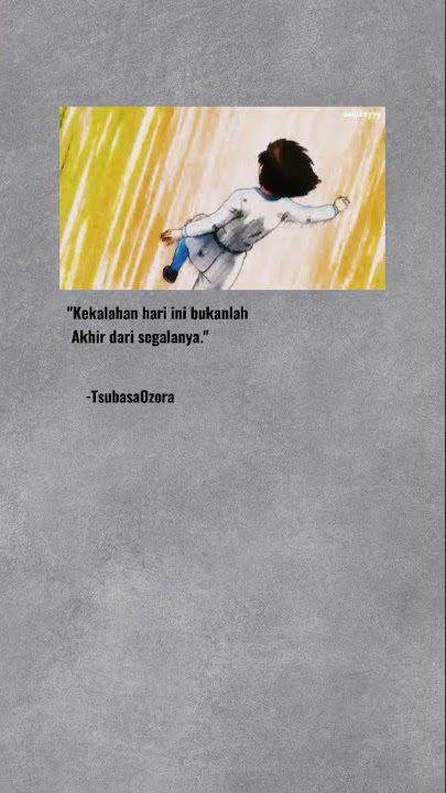 story wa anime 30 detik subasa ozora