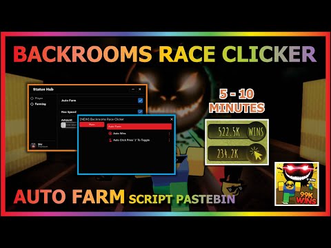 BACKROOMS RACE CLICKER (BLACK) – ScriptPastebin