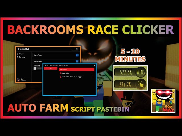 NEW UPDATE CODES [🦑BRIDGE] Backrooms Race Clicker ROBLOX