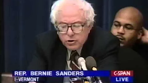 Bernie Sanders Predicts Too Big to Fail (2/17/2000)
