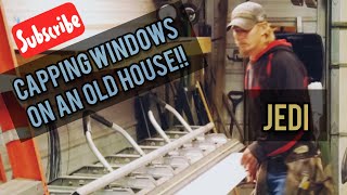 HOW TO WRAP WINDOW TRIM WITH ALUMINUM COIL STOCK.