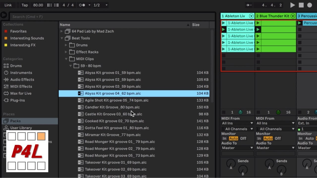 Using PreMade Loops in Ableton / Module 02 / Composing & Producing in Ableton Live / For