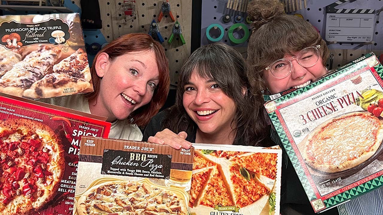 Tasting ALL the Frozen Pizzas at Trader Joe's