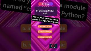 🐍 Unleash Your Python Prowess! 🤔 Interactive Python Quiz | Test Your Python Skills!" 6