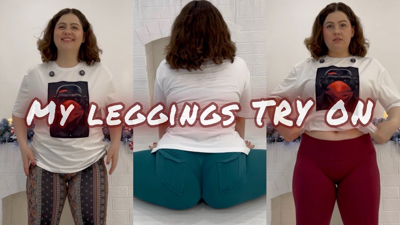 Leggings try on Part 2 / Leggings test in split and twerk dance motion