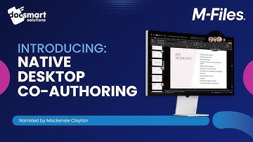 Native Desktop Co-authoring with M-Files and M365
