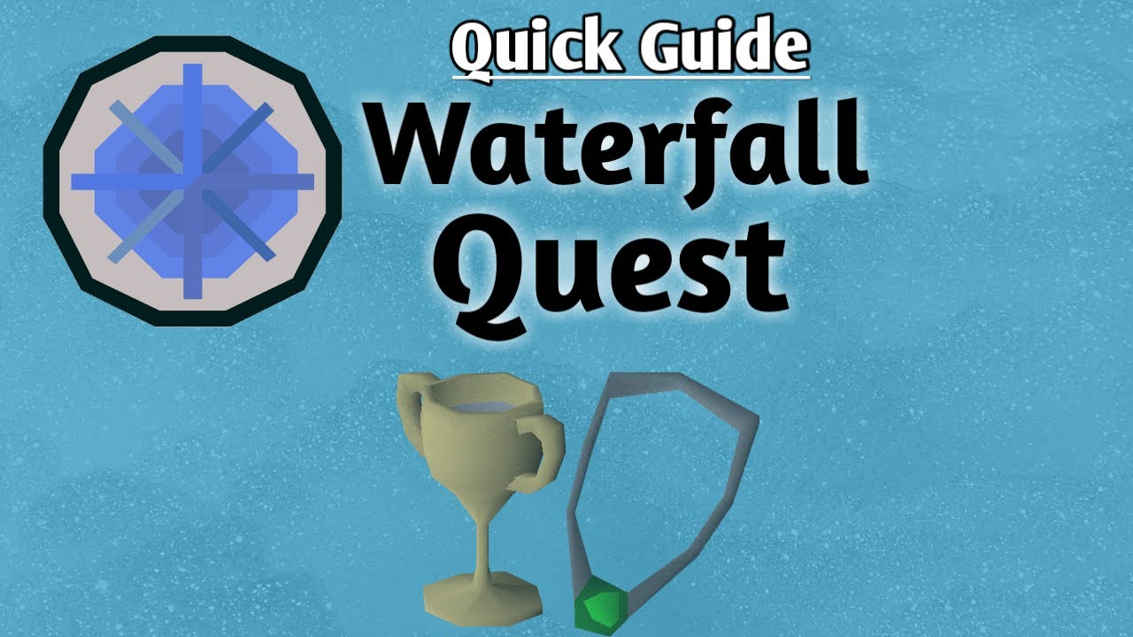 OSRS  Quick guide   How to complete waterfall quest  combat 3  low level  guide  PLAY PERFECT